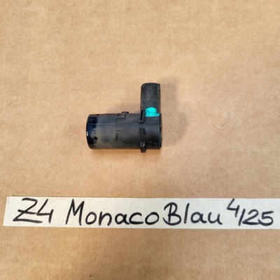 original BMW Z4 E85 E86 PDC Einparkhilfe Ultraschall Sensor Monaco Blau – Bild 2