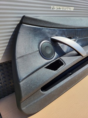 Türverkleidung BMW Z4 E85 Tür Verkleidung Türtafel Leder Oregon  schwarz RECHTS