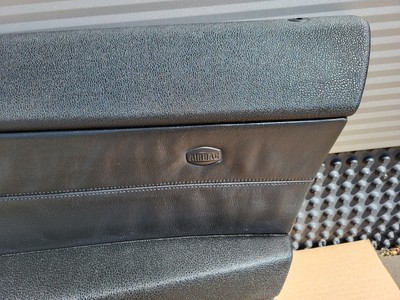 Türverkleidung BMW Z4 E85 Tür Verkleidung Türtafel Leder Oregon  schwarz RECHTS