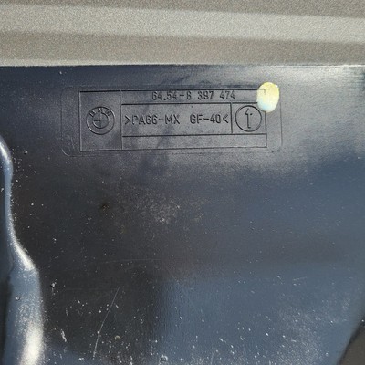 BMW E36 + Z3  Drucklüfter Klima Zusatz Lüfter Motor Flügelrad + Rahmen 8397474 – Bild 2