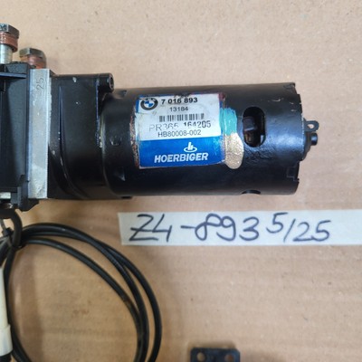 BMW Z4 E85 Hydraulik Pumpe für elektrisches Verdeck 7016893 mit Leitung ABHOLUNG