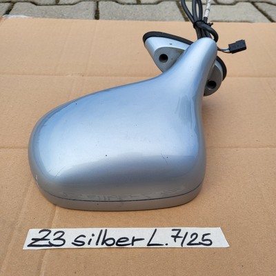 BMW Z3 Roadster Seiten Außen Spiegel Glas + Motor LINKS Arktis Silber Metallic  – Bild 4