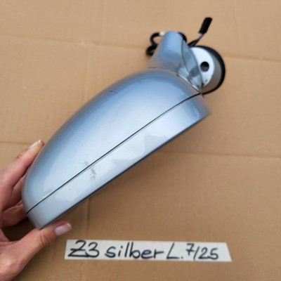 BMW Z3 Roadster Seiten Außen Spiegel Glas + Motor LINKS Arktis Silber Metallic  – Bild 8