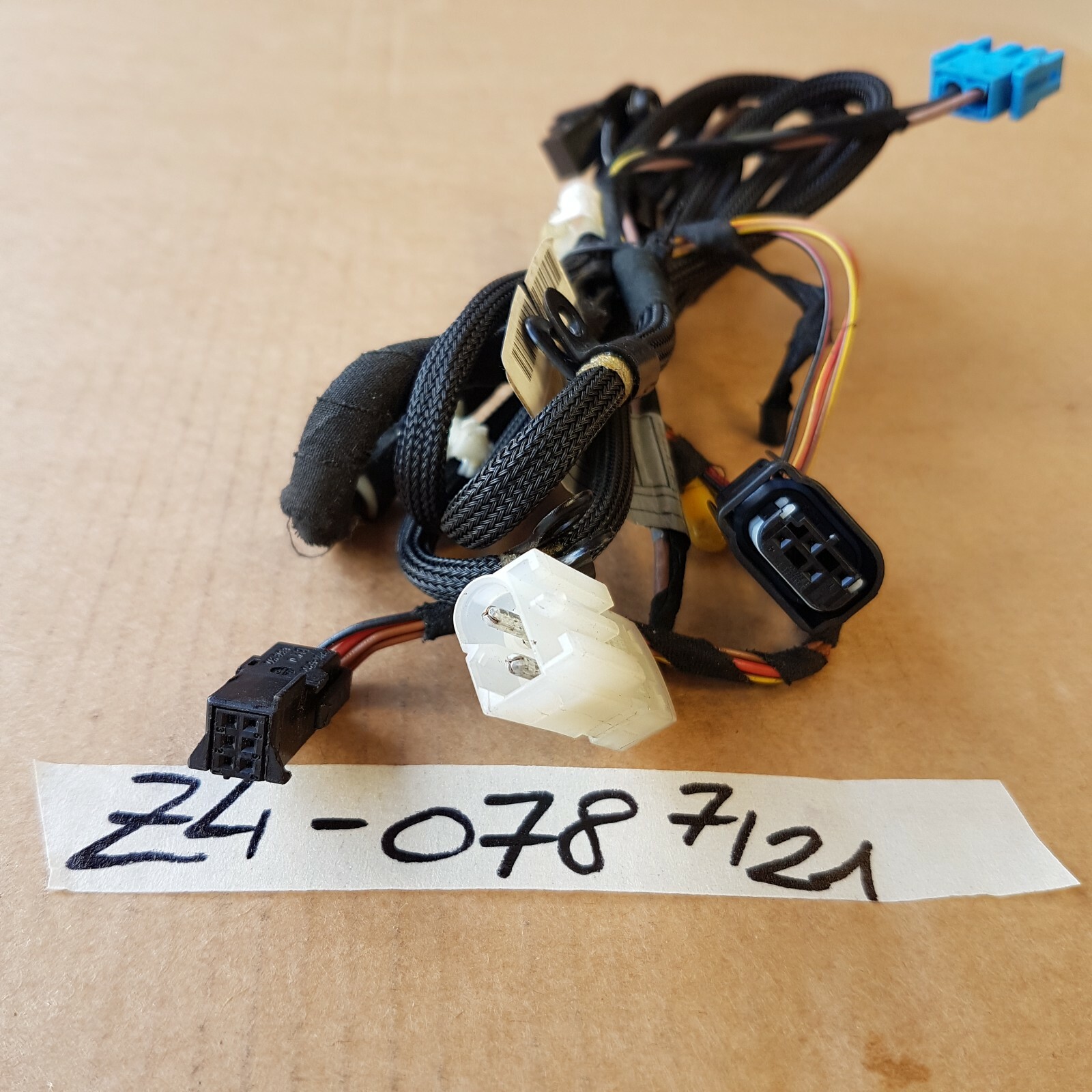 BMW Z4 E85 Roadster Kabelbaum für E-Dach VORNE Verdeck Motor Kabel 612078  – Bild 2