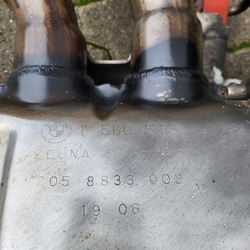 BMW Z4 E85 E86 Auspuff HINTEN N52 Motor Endschalldämpfer 7560513 Endtopf 2,5 si – Bild 3