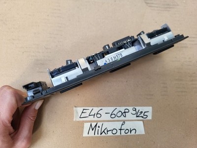 BMW E46 Z4 Innenleuchte Leselampe Innen Raum Lampe Beleuchtung 8233608 Mikrofon  – Bild 5