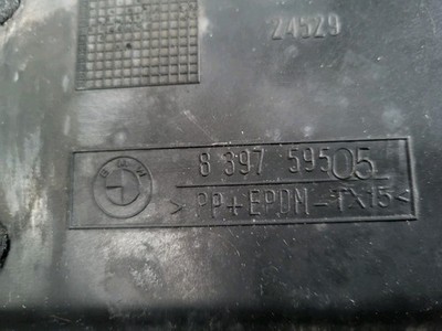 BMW Z3 Roadster Fussraum  Verkleidung Lenksäule unten links 8397595 schwarz – Bild 7