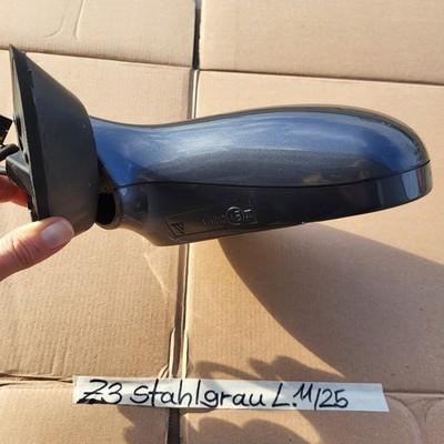 BMW Z3 Roadster Coupe Seiten Außen Spiegel LINKS Stahl Grau Metallic RHD – Bild 5