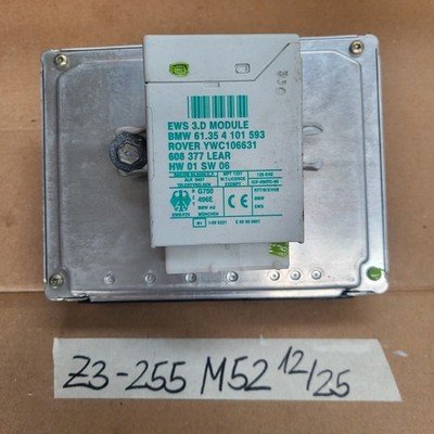 BMW Z3 Motorsteuergerät 7500255  Wegfahrsperre EWS Modul  Zünd + Tür Schloss M52 – Bild 3