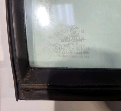 BMW E30 Touring Seiten Scheibe Fahrer Tür Fenster Glas HINTEN LINKS – Bild 3