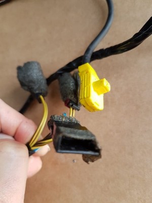 original BMW Z3 Roadster Fahrer Tür Kabelbaum  Kabel Seiten Airbag Stecker LINKS – Bild 4