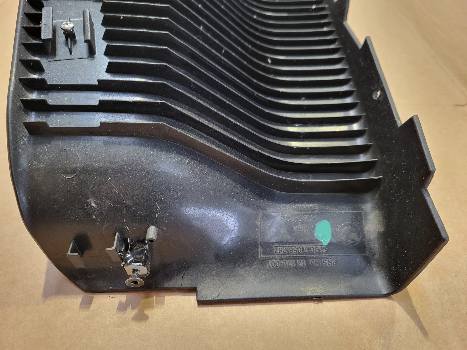 BMW Z4 E85 Roadster Verdeck Blende Leiste innen Windlauf Verkleidung 7056282  – Bild 10