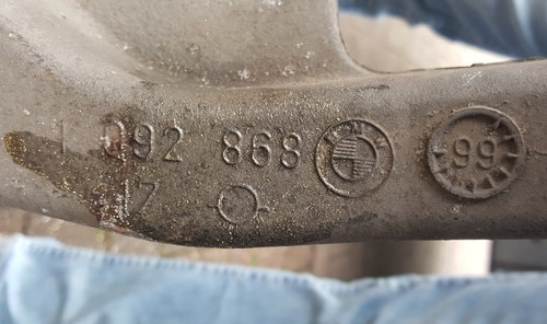 BMW 5er E39 Vorderachsträger 1092867 Achskörper VORNE 1092868 Aluminium ABHOLUNG