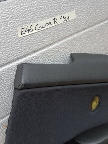 BMW E46 Coupe Innen Seiten Verkleidung hinten rechts 8224116 links 8224115
