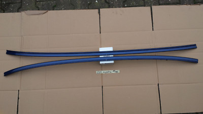 BMW E60 Dach Leiste Dachleisten Zierleisten Dachreling blau 7070196 7070195