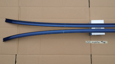 BMW E60 Dach Leiste Dachleisten Zierleisten Dachreling blau 7070196 7070195