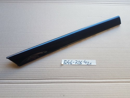 BMW E46 Limo Holz Tür Leiste innen VORNE RECHTS Verkleidung schwarz 8200726