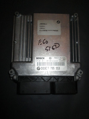 BMW E60 E61 Motor Steuergerät 7795587 Grundsteuergerät DDE Modul  7795553 M57  