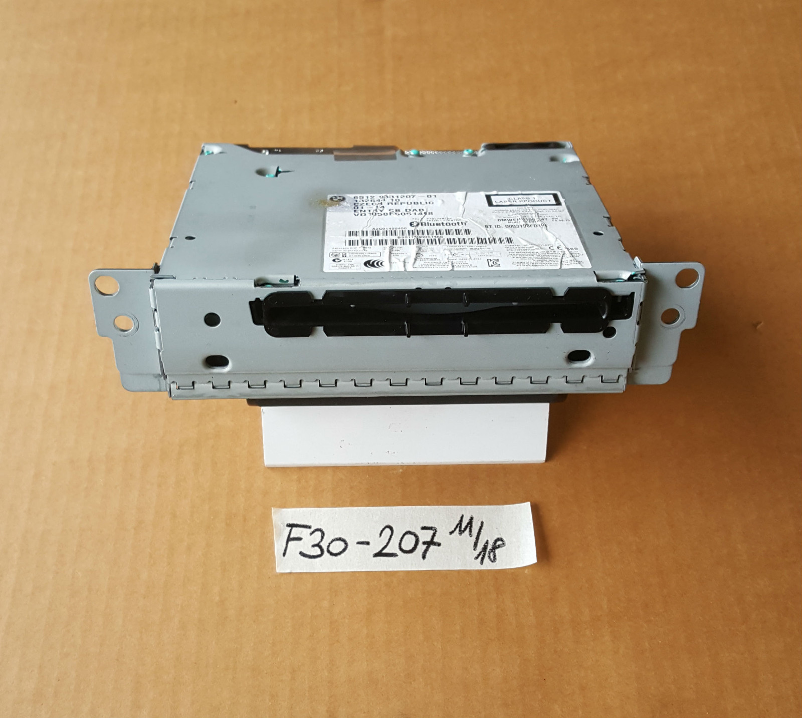 BMW F20 F21 F30 F31 F34 F32  Bluetooth Navi CD Radio BMW Professional 9331207