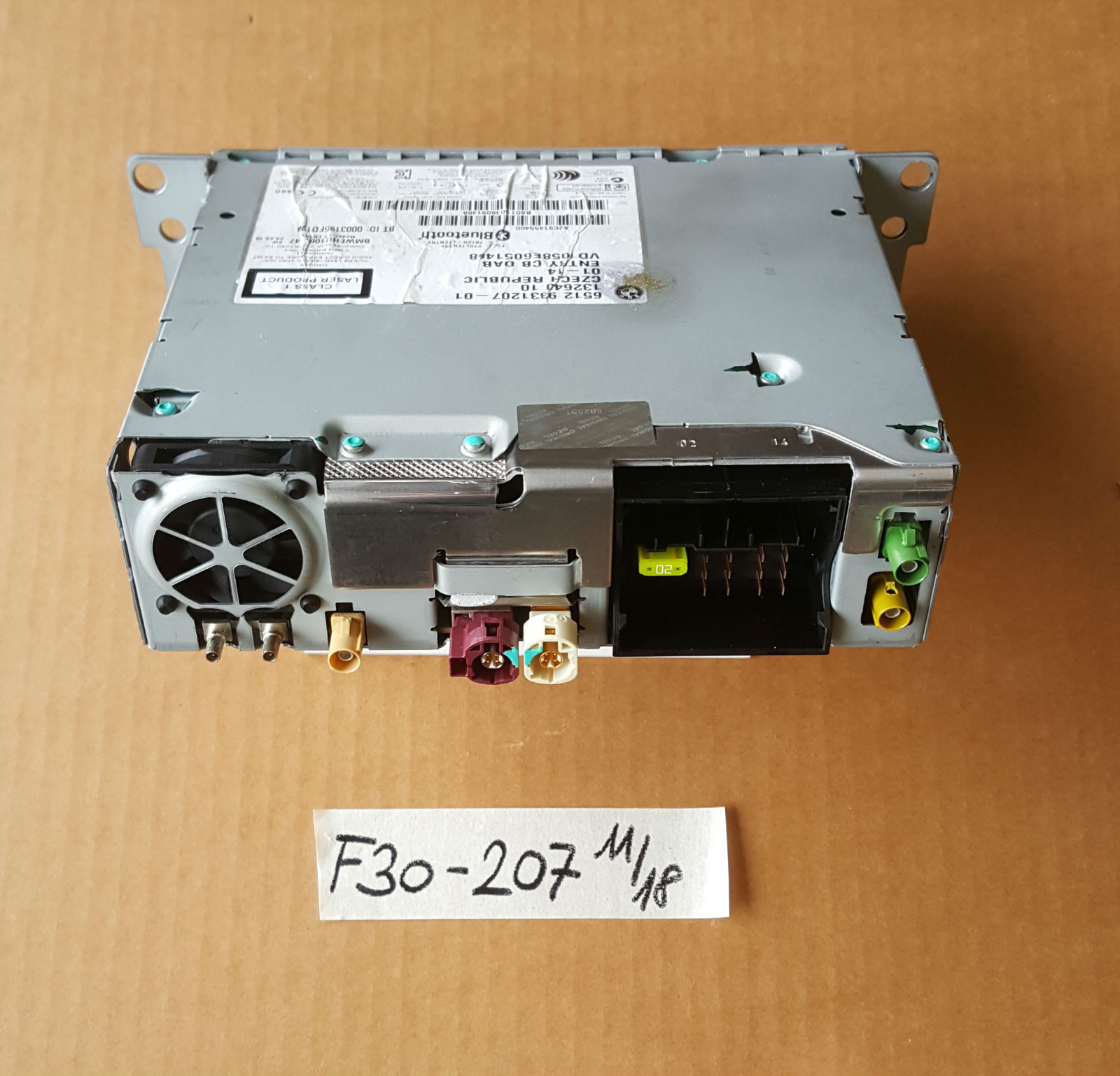 BMW F20 F21 F30 F31 F34 F32  Bluetooth Navi CD Radio BMW Professional 9331207