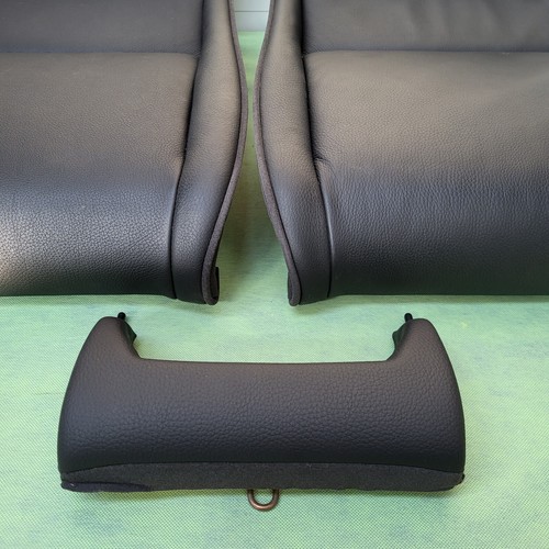 BMW E92 Coupe Rückbank Unterteil Leder schwarz Rücksitz Bank Unten ABHOLUNG  – Bild 4