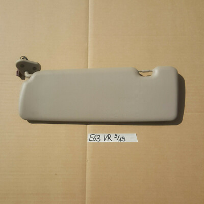 BMW E63 Sonnenblende beige Sonnen Schutz Blende + Spiegel RECHTS beleuchtet 