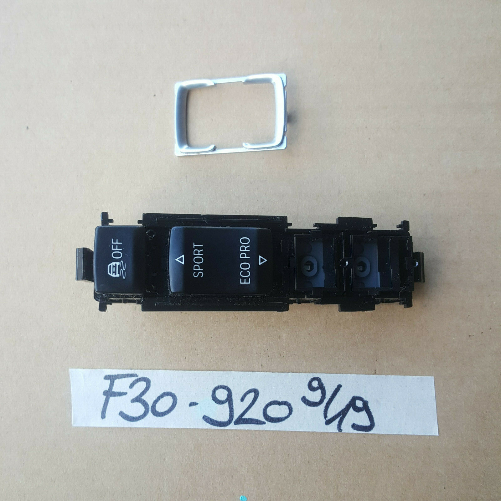 BMW F30 F31 Schalter Knopf Sport Eco Sport Bedieneinheit Mittelkonsole 9252920