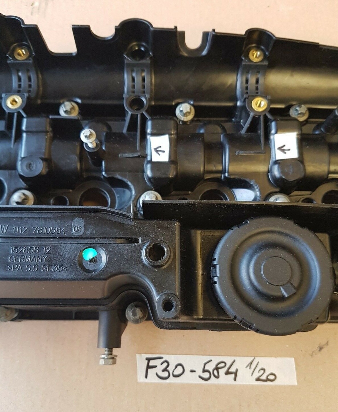 BMW F20 F21 F30 F31 F34 Zylinderkopf Haube 316 - 320 D  N47 Ventildeckel 7810584 – Bild 5