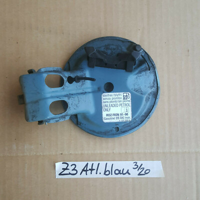 BMW Z3 Roadster Tank Deckel Klappe Verschluss Atlanta blau metallic – Bild 2
