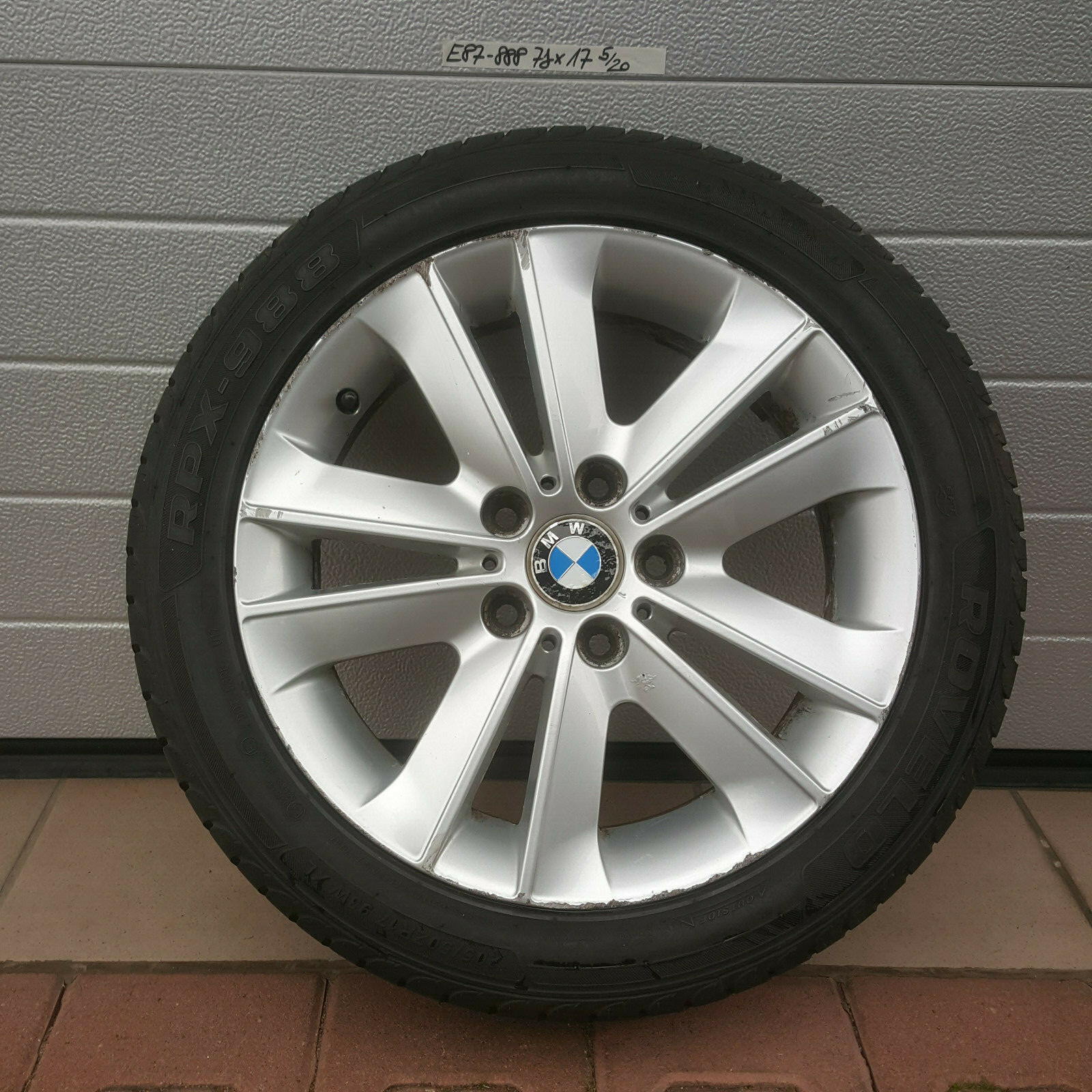 BMW E90 E91 E92 E81 E87 Alufelge 6762888 Reserverad Felge 7J x 17 Zoll ABHOLUNG