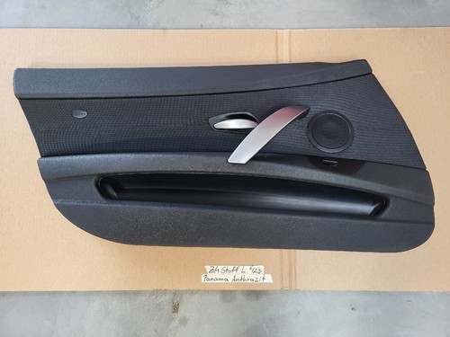 BMW Z4 E85 E86 Tür Verkleidung Türtafel Stoff LINKS Panama Anthrazit 