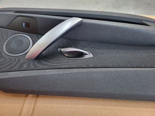 BMW Z4 E85 E86 Tür Verkleidung Türtafel Stoff LINKS Panama Anthrazit 