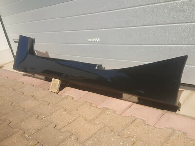 BMW Z4 E85 Seiten Schweller Leiste Verkleidung RECHTS saphir schwarz metalic 475 – Bild 3