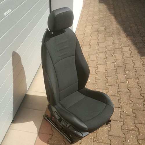 BMW Z4 E85 Fahrer ODER Beifahrer Sitz Stoff Anthrazit ABHOLUNG