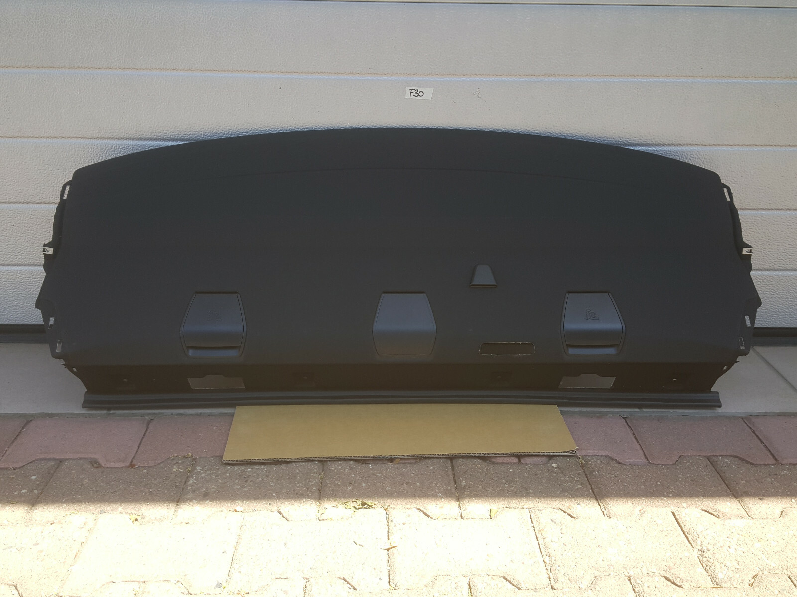 BMW 3er F30 F31 F34 Fahrer Beifahrer Sport Sitz Stoff schwarz rot  ABHOLUNG