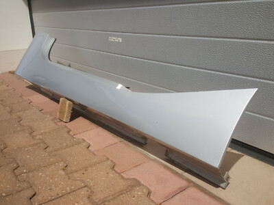 BMW Z4 E85 Seiten Schweller Leiste Verkleidung RECHTS Titan Silber metallic 354 – Bild 3