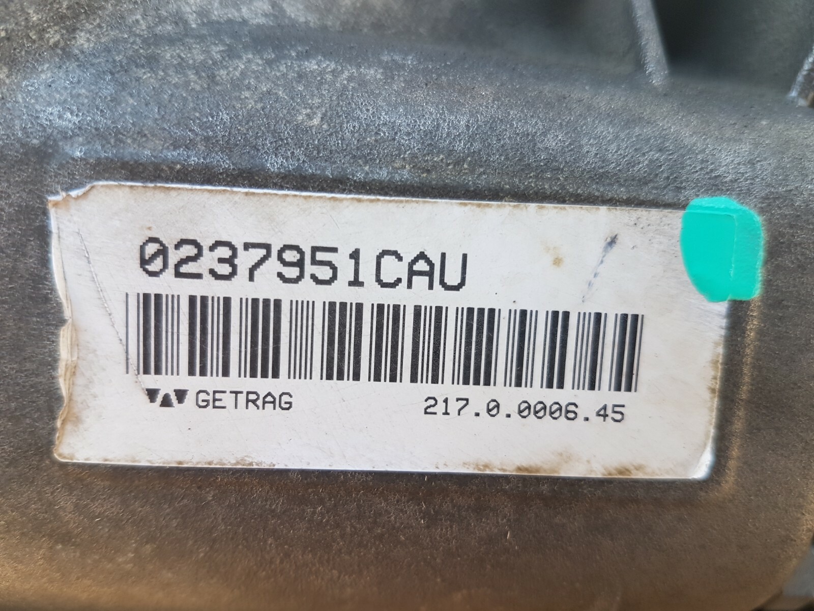 BMW Z4 E85 + E46 Getrag Getriebe 6 Gang Schaltgetriebe 0237951 CAU