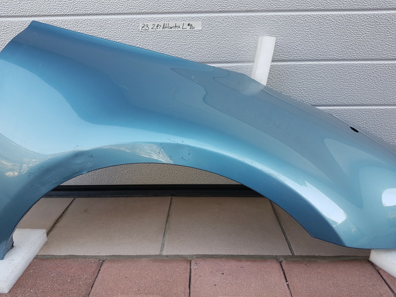 BMW Z3 Roadster Kotflügel HINTEN LINKS Seitenwand breit Atlanta blau ABHOLUNG  – Bild 6