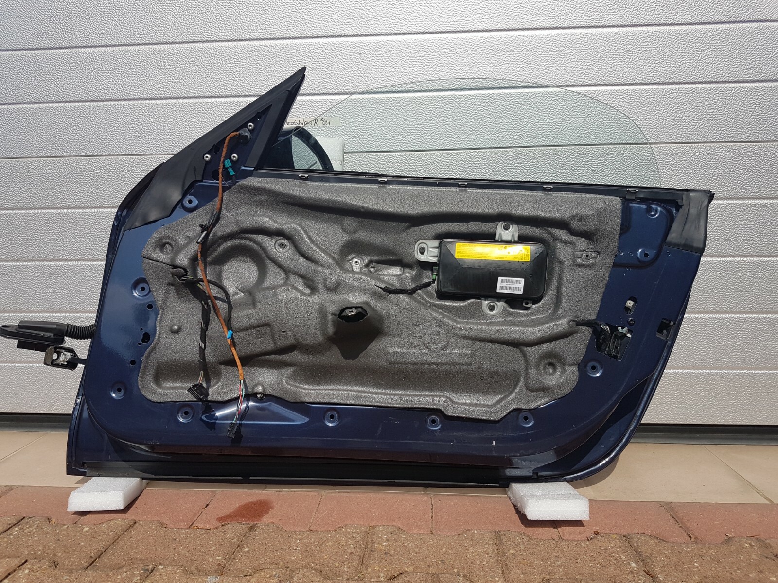 BMW Z4 E85 E86 Beifahrer Tür RECHTS Toledo blau Metallic ABHOLUNG 