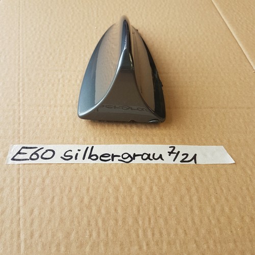BMW E60 E61  Abdeckung Dachantenne GPS Antenne Haifisch Flosse Silber grau 