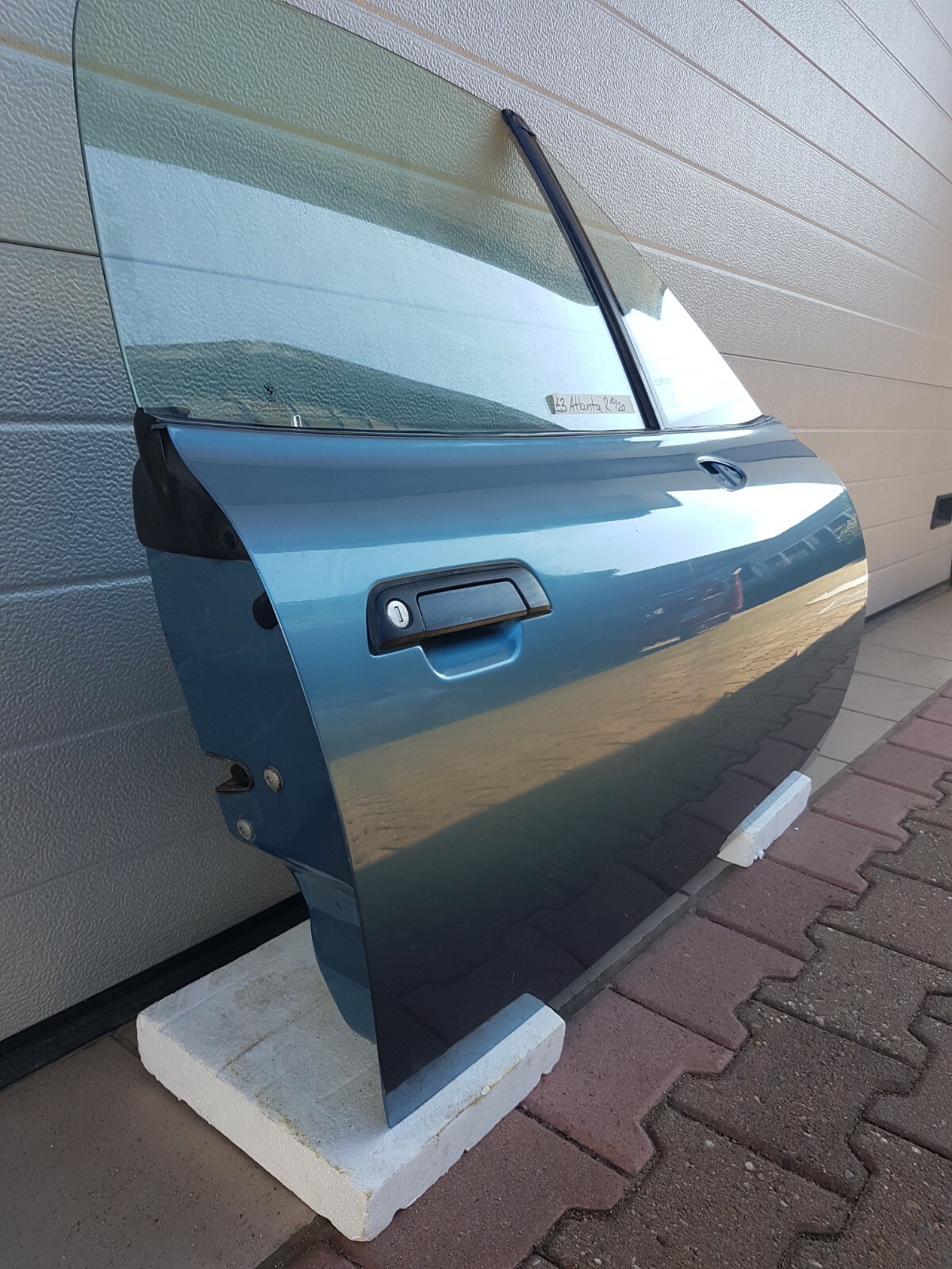 BMW Z3 Coupe + Roadster Beifahrer Tür RECHTS Atlanta blau metallic ohne Spiegel