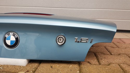 BMW Z3 Roadster Facelift Heckklappe Heckdeckel Kofferraum Atlanta blau ABHOLUNG