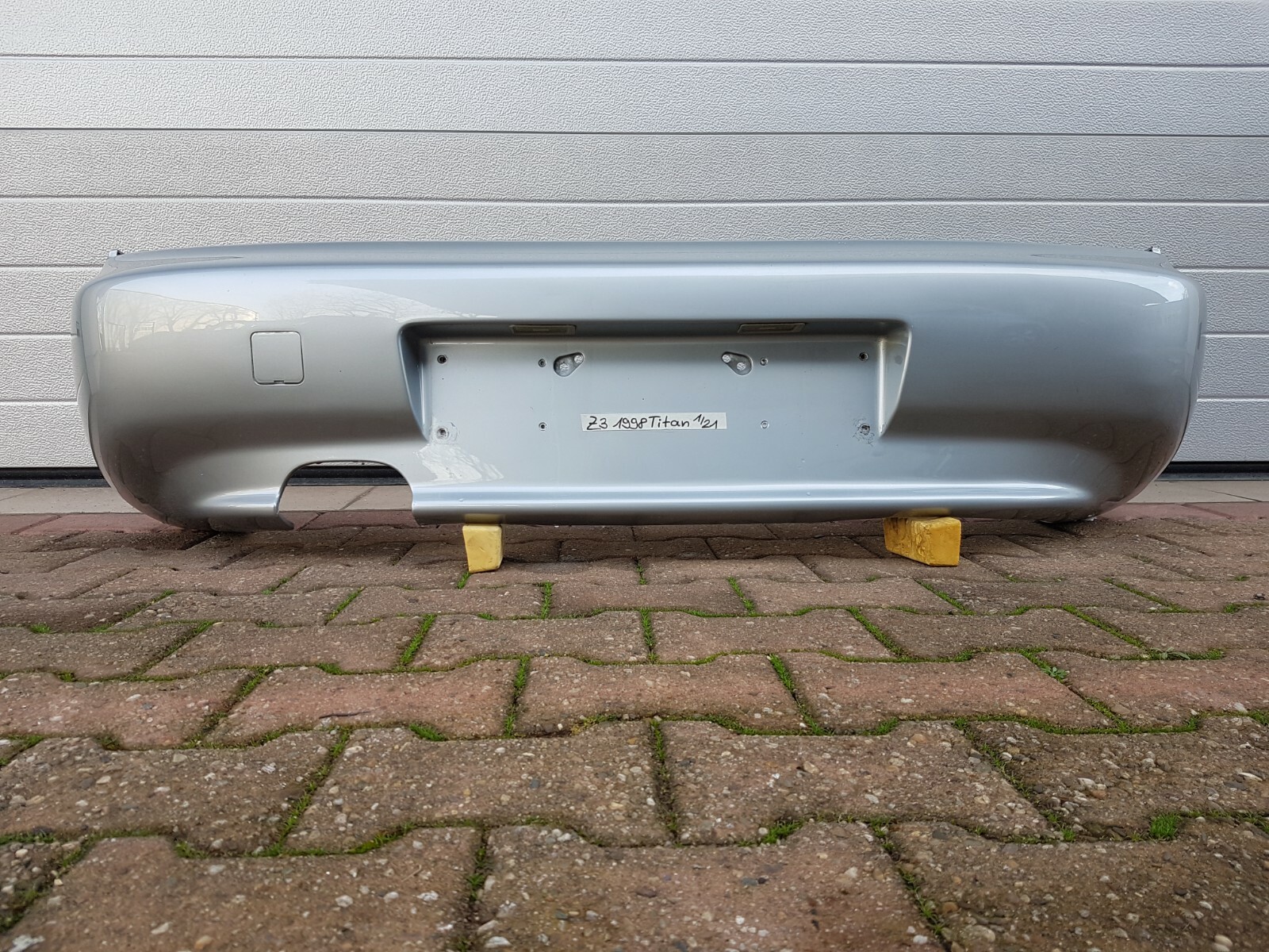 BMW Z3 Roadster Heckschürze Silber Verkleidung Stoßfänger HINTEN Heck Stoßstange – Bild 1