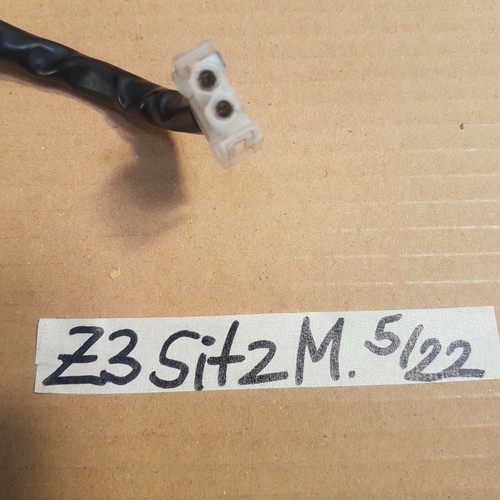 BMW Z3 Roadster + Coupe Kabel  Stecker für Sitz Motor  Sitzlängsverstellung – Bild 2