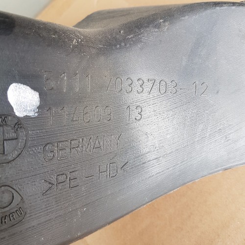BMW 5er E60 E61  Luftführung  Luftkanal Bremse vorne links 7033703