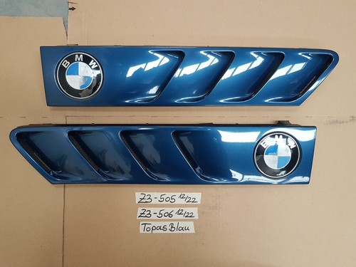 BMW Z3 Roadster Lufteinlass Ki​emen Ziergitter Motorhaube Topas blau ABHOLUNG – Bild 1