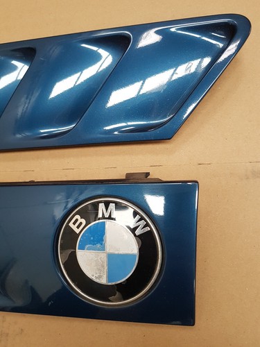 BMW Z3 Roadster Lufteinlass Ki​emen Ziergitter Motorhaube Topas blau ABHOLUNG – Bild 2