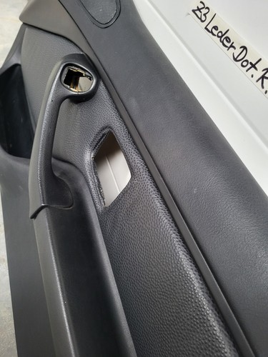 BMW Z3 Roadster Tür Verkleidung Dot  Türtafel schwarz Black rechts mit Griff