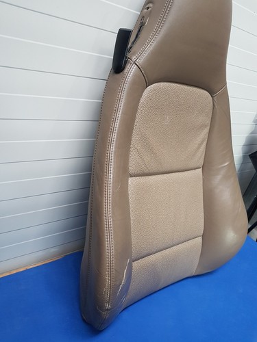 BMW Z3 Beifahrer Sitz Oberteil Leder beige Rücken Lehne Polster Reparatur Teil