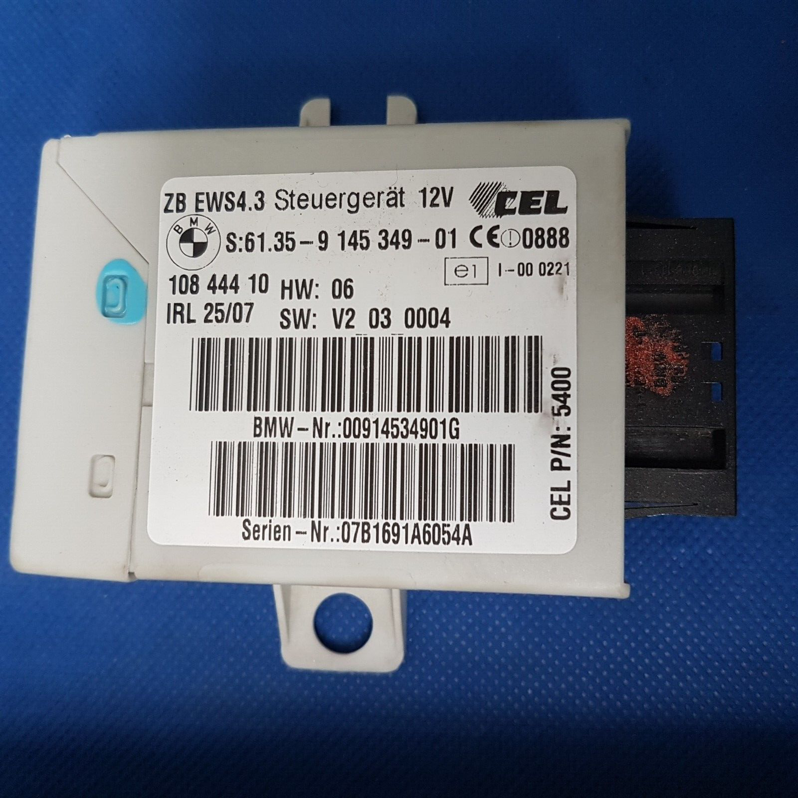 BMW Z4 E85 Motorsteuergerät  7571510  N52 Motor 7537408 EWS Modul 9145349 – Bild 3